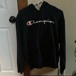 Champion new hoodie medium navy